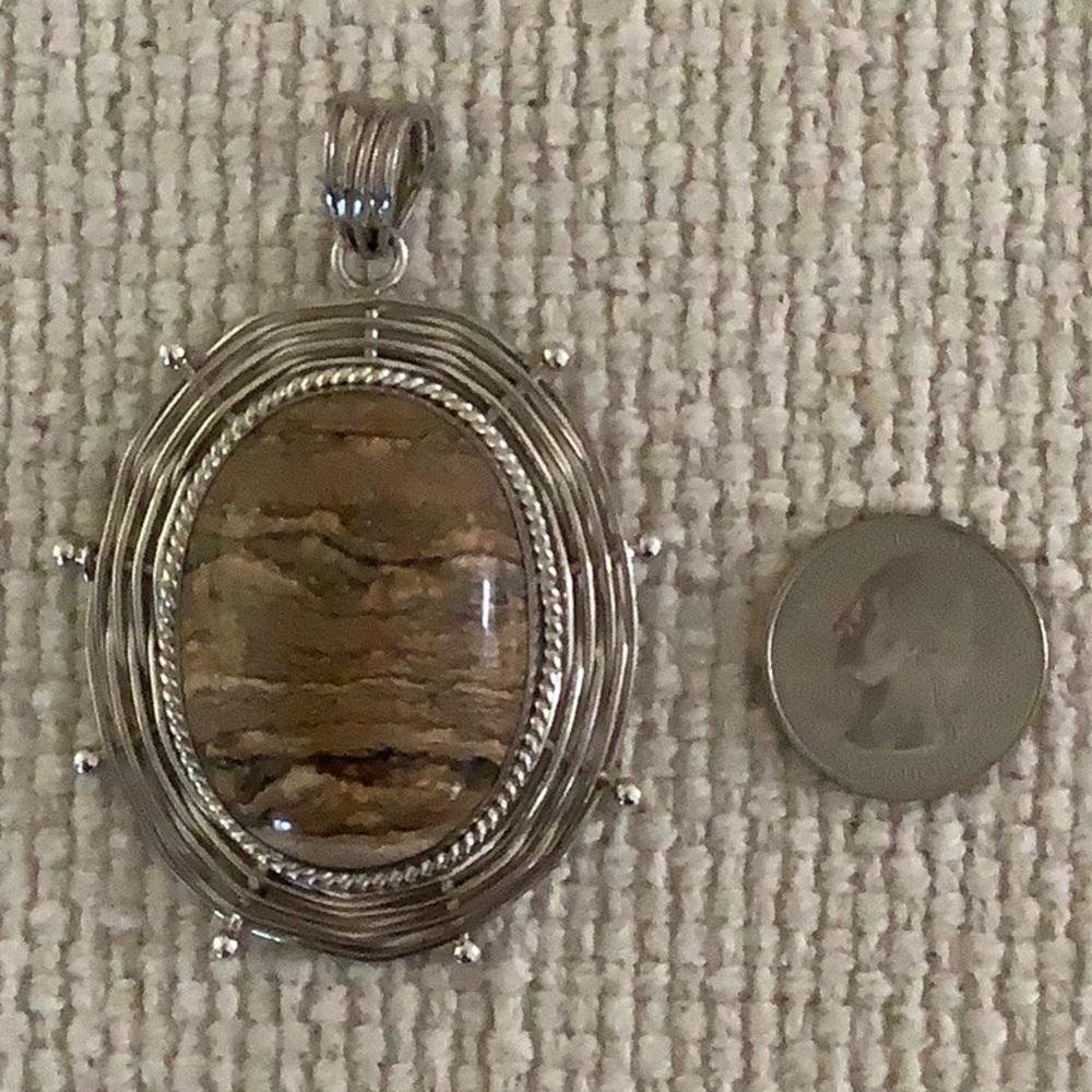 Picture Jasper Pendant - Picture 3 of 9